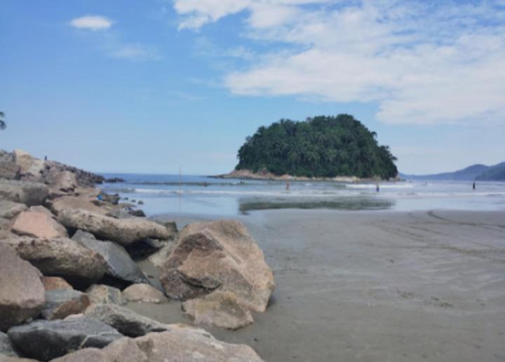 Appartamento Apartamento pé na areia Santos  Esterno foto